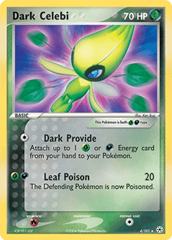 Dark Celebi - Reverse Holofoil
