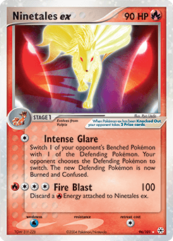 Ninetales ex - Holofoil