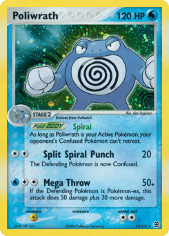 Poliwrath - Reverse Holofoil