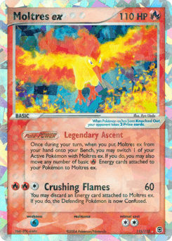 Moltres ex - Holofoil