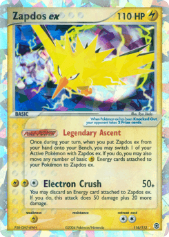 Zapdos ex - Normal