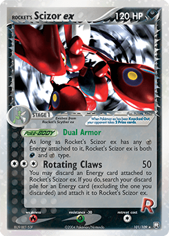 Rocket's Scizor ex - Normal