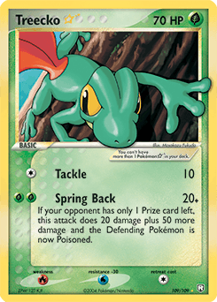 Treecko ★ - Holofoil