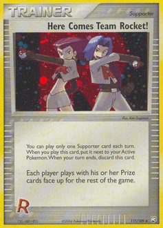 Here Comes Team Rocket! - Holofoil