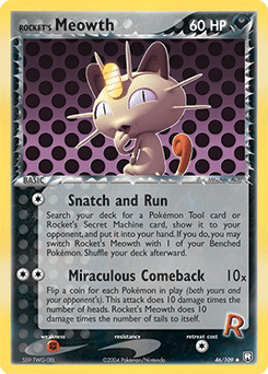 Rocket's Meowth - Normal
