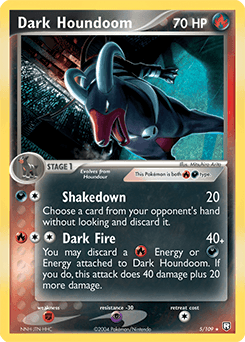 Dark Houndoom - Reverse Holofoil