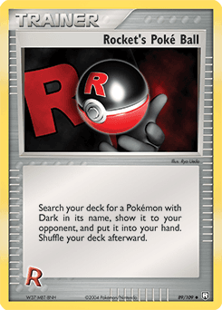 Rocket's Poké Ball - Normal