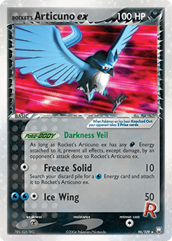 Rocket's Articuno ex - Normal