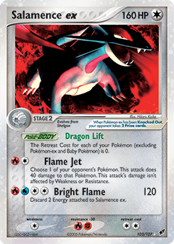 Salamence ex - Normal