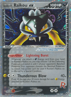 Rocket's Raikou ex - Normal