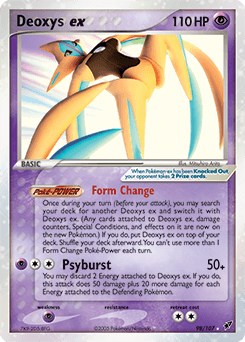 Deoxys ex - Holofoil