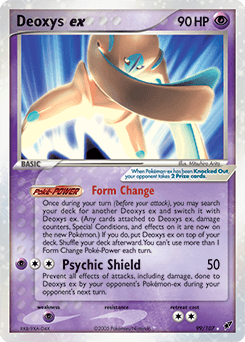 Deoxys ex - Holofoil