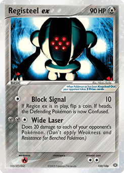 Registeel ex - Holofoil