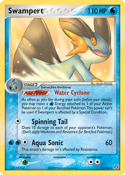Swampert - Reverse Holofoil