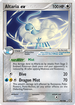 Altaria ex - Holofoil