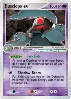 Dusclops ex - Holofoil