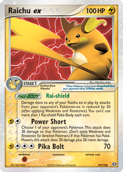 Raichu ex - Holofoil