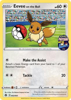 Eevee on the Ball - Normal