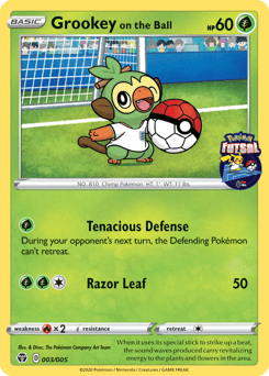 Grookey on the Ball - Normal