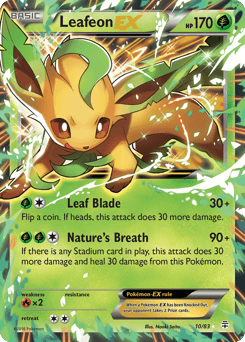 Leafeon-EX - Holofoil
