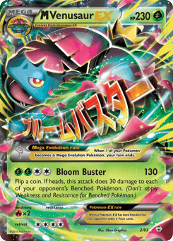 M Venusaur-EX - Holofoil