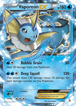 Vaporeon-EX - Holofoil