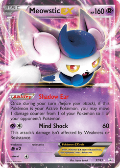 Meowstic-EX - Holofoil