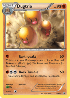 Dugtrio - Normal