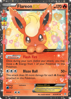 Flareon-EX - Holofoil