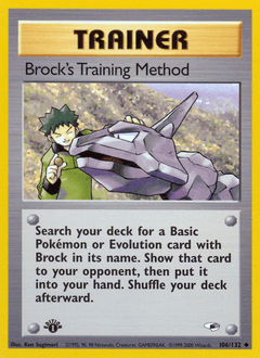Brock's Training Method - Normal