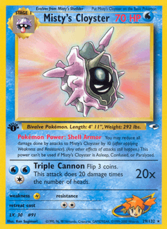 Misty's Cloyster - Normal