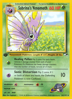 Sabrina's Venomoth - Normal