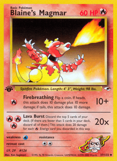 Blaine's Magmar - Normal