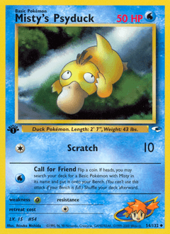 Misty's Psyduck - Normal
