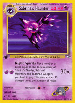 Sabrina's Haunter - Normal