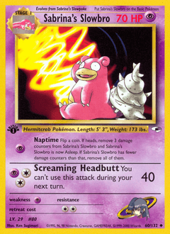 Sabrina's Slowbro - Normal