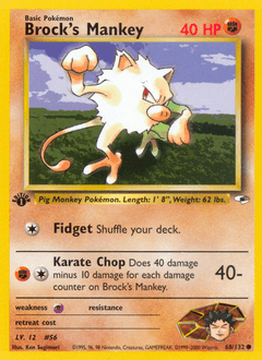 Brock's Mankey - Normal