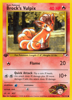 Brock's Vulpix - Normal