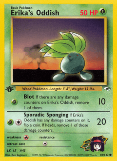 Erika's Oddish - Normal