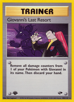 Giovanni's Last Resort - Normal