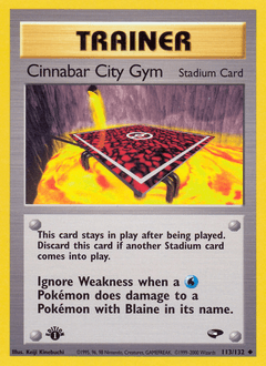 Cinnabar City Gym - Normal