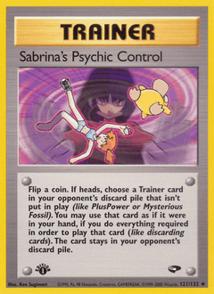 Sabrina's Psychic Control - Normal