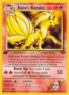Blaine's Ninetales - Normal