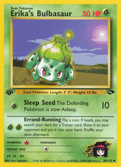 Erika's Bulbasaur - Normal