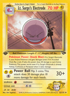 Lt. Surge's Electrode - Normal