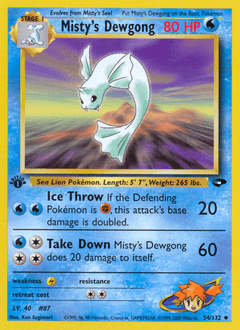 Misty's Dewgong - Normal
