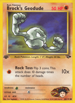 Brock's Geodude - Normal