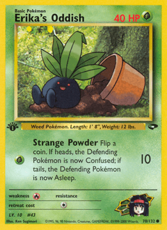 Erika's Oddish - Normal