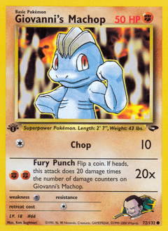 Giovanni's Machop - Normal
