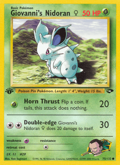 Giovanni's Nidoran ♀ - Normal